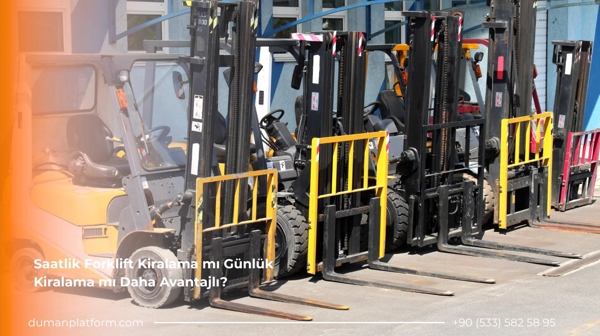 saatlik forklift kiralama