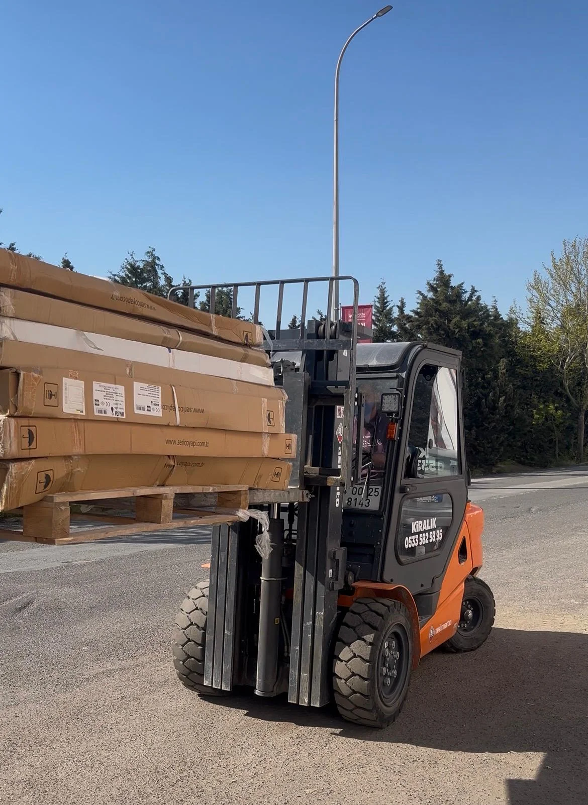 saatlik forklift kiralama